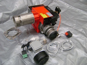 Bairan STW146-2P  Multi Oil Burner 70-139 KW with built in compressor